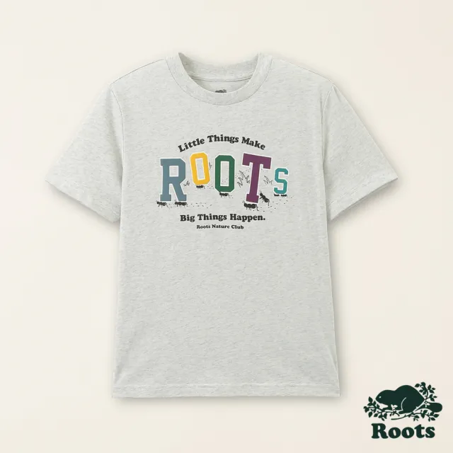 【Roots】大童款-精選Roots 經典海狸logo短袖T恤(多款可選)