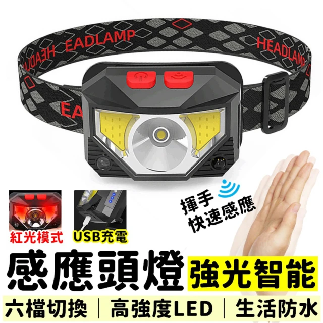 Life365 登山頭燈 頭燈 探照燈 led探照燈 戶外燈工作燈 警示燈 釣魚頭燈 露營用品 登山用品(CP106)