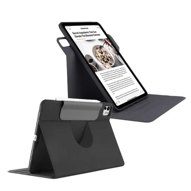 【Pipetto】iPad Pro 11吋 2024 Rotating Folio 可旋轉側翻保護套(iPad Pro 11吋)