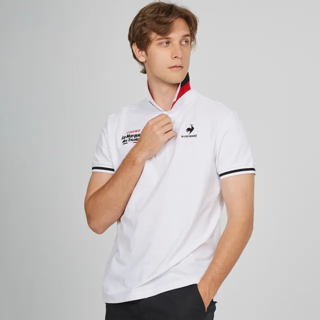 【LE COQ SPORTIF 公雞】雙11 休閒經典短袖POLO衫 男女款-4色-LWT21941_LWT22941