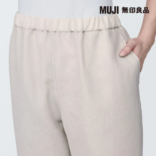 【MUJI 無印良品】聚酯纖維透氣抗污直筒褲(共3色)