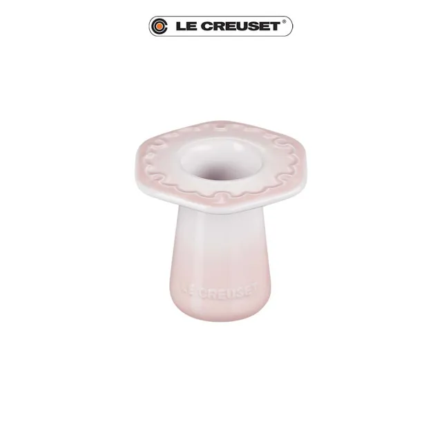 【Le Creuset】瓷器雪藏時光系列花瓶10cm(無花果/珠光白/貝殼粉 3色選1)