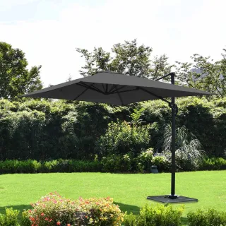 【YU Living 信歐傢居】北歐風戶外吊傘3尺 遮陽傘 摺疊傘(2色/綠.黑色/遮陽傘 摺疊傘 大戶外太陽傘)