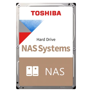 【TOSHIBA 東芝】2入 ★ N300系列 14TB 3.5吋 7200轉 512MB NAS 內接硬碟 (HDWG51EAZSTA)