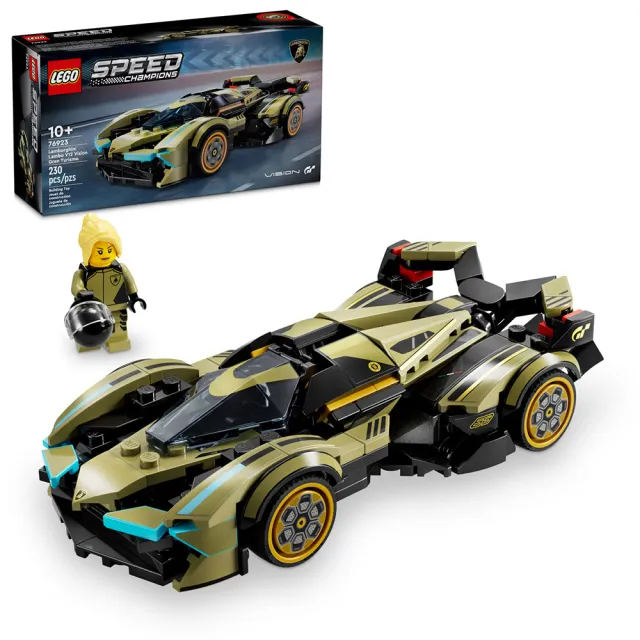 【LEGO 樂高】LT76923 極速賽車系列 - 藍寶堅尼 Lamborghini V12 Vision GT 超跑