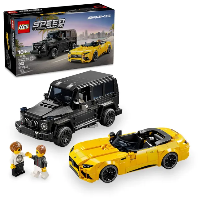 【LEGO 樂高】LT76924 極速賽車系列 - Mercedes-AMG G 63 & Mercedes-AMG SL 63