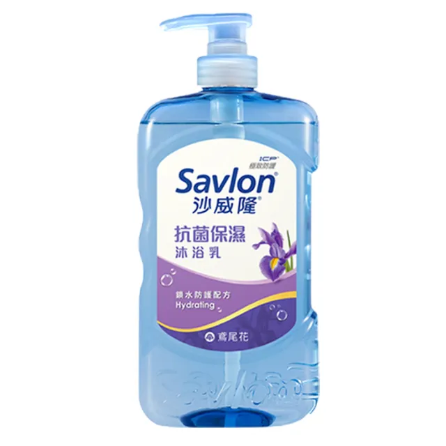 【Savlon 沙威隆】抗菌保濕沐浴補充 1+3組(沐浴乳850gx1+補充包600x3/官方直營)