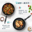 【Tefal 特福】極致黑艷系列28CM不沾鍋深平底鍋