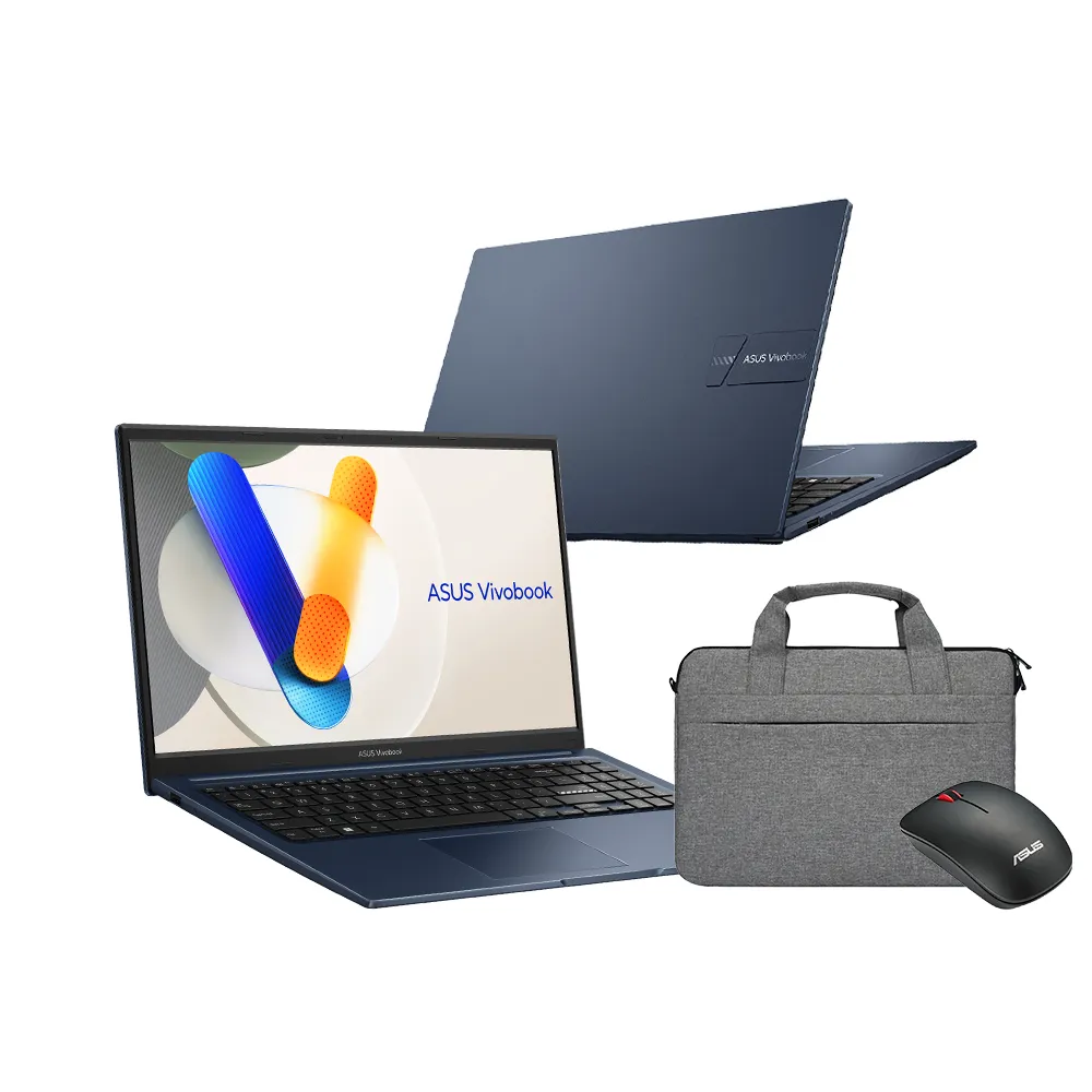 【ASUS】筆電包/滑鼠組★15.6吋i5效能筆電(VivoBook X1504ZA/i5-1235U/16G/512G SSD/W11)