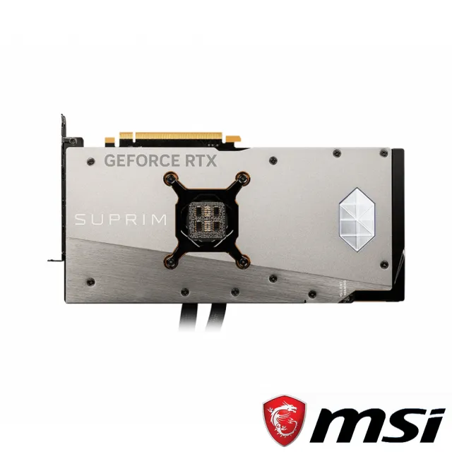 【MSI 微星】240水冷組合★GeForce RTX 4090 SUPRIM LIQUID X 24G 顯示卡+MAG E240水冷風扇