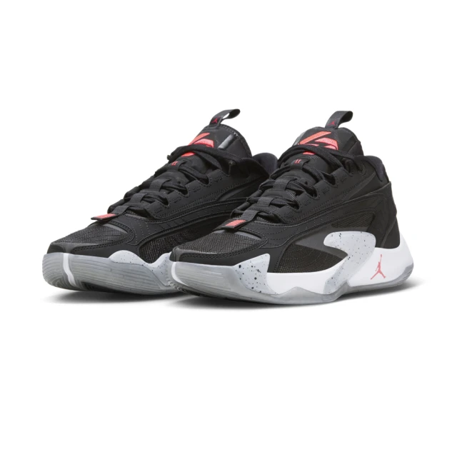 NIKE 耐吉 Nike Jordan Luka 2 PF 籃球鞋 黑灰紅 DX9012-006(男鞋 休閒鞋)