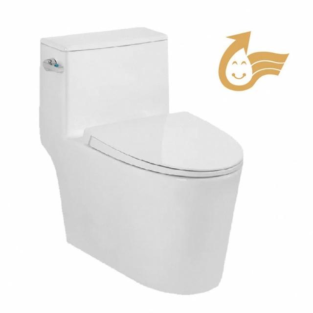 【海夫健康生活館】ITAI一太 陶瓷抗汙釉面 龍捲噴射虹吸式-金級省水馬桶(ET-7009 管距30cm)