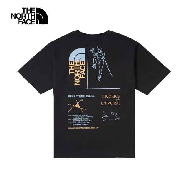 The North FaceThe North Face 北面UE男款黑色科學攀登元素印花短袖T恤｜886EJK3