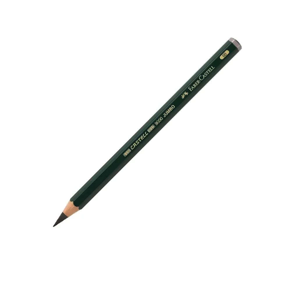 【Faber-Castell】JUMBO頂級9000 素描鉛筆6B(原廠正貨)