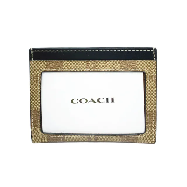 【COACH】LOGO馬車 PVC皮革時尚短夾名片夾票卡夾(多款可選)