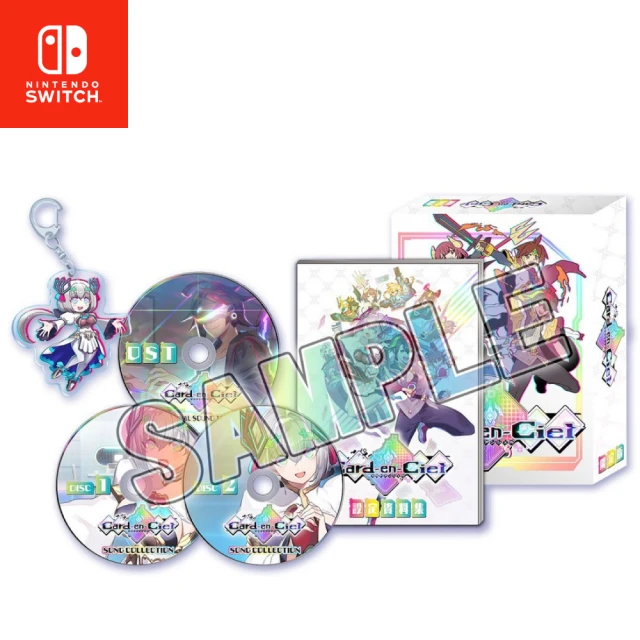 Nintendo 任天堂Nintendo 任天堂 預購10/24上市★NS Switch Card en Ciel 天穹卡牌錄 限定版(中文版)