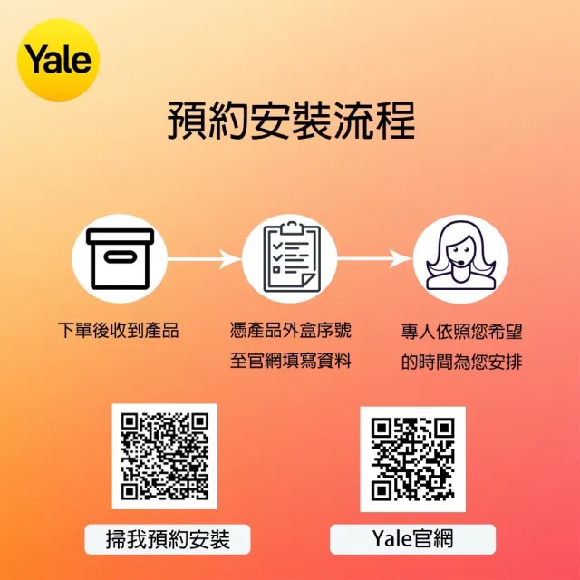 藍芽組合【Yale 耶魯】YDM3109A熱感觸控 密碼 卡片 電子鎖 古銅色(附基本安裝)