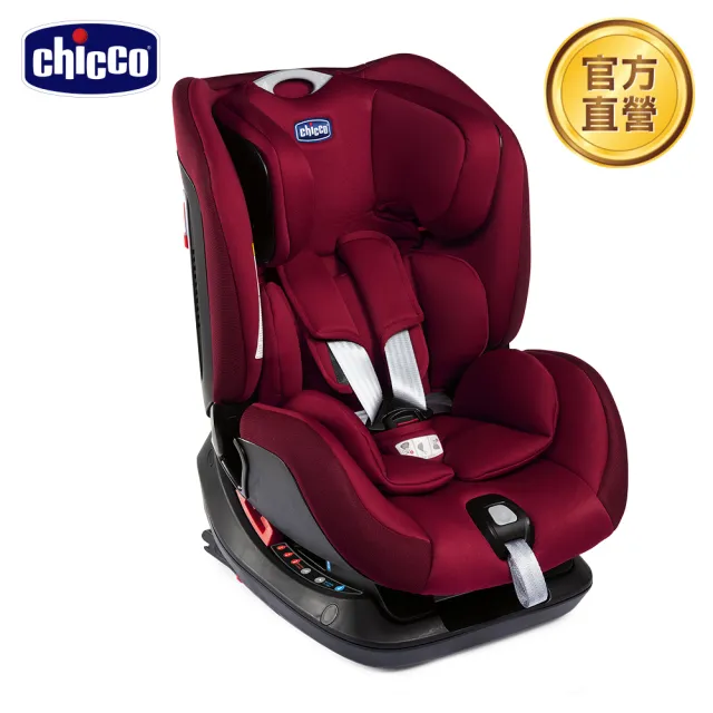 【Chicco 官方直營】Seat up 012 Isofix安全汽座勁黑版(兩色可選)