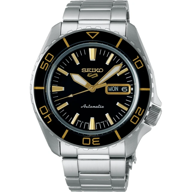 SEIKO 精工 官方授權 5 Sports 系列 時尚潛水男機械錶-42.5mm(SRPK99K1 SK008)