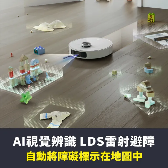 【Dreame 追覓科技】L10s Prime AI全能掃拖機器人(小米生態鏈 台灣公司貨 - AI智慧清巧管家)