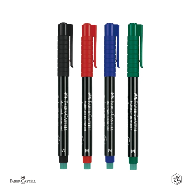 Faber-Castell 1.0M/M全能油性擦擦筆M-10支l盒(原廠正貨)