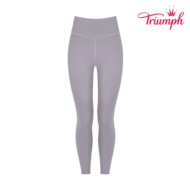 【Triumph 黛安芬】智能超彈家居服系列內搭緊身褲 M-EL(紫灰)