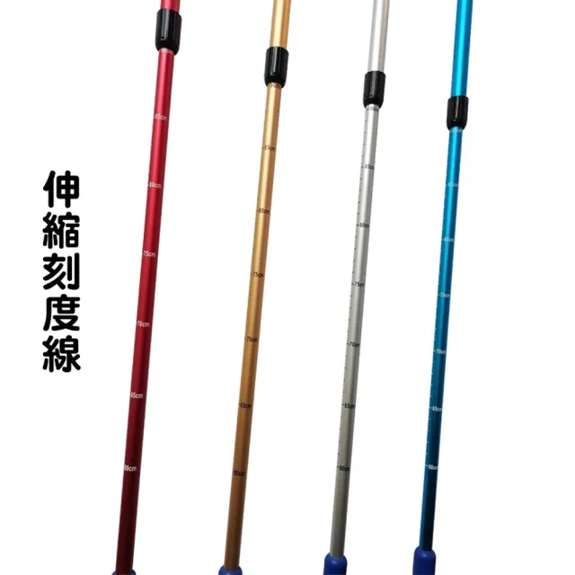 【Innatures】伸縮高爾夫推杆(可調整長度 伸縮練習球杆 成人兒童雙面推杆 高爾夫練習 高爾夫運動)