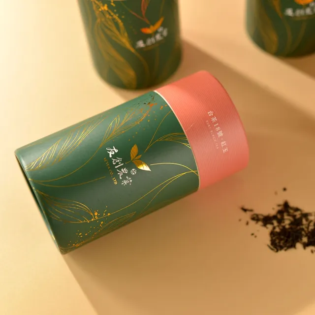 【YCTEA 友創農業】iTQi三星水晶日月潭罐裝紅玉紅茶附紅玉立體茶包禮盒2盒(60g/罐;附茶包10包)(中秋禮盒)
