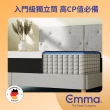 【德國Emma】Lite獨立筒床墊 贈保潔墊 標準單人(100天試睡 高CP值專利涼感透氣記憶棉獨立筒床墊)