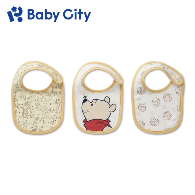 【Baby City 娃娃城】迪士尼圍兜3入(6款)