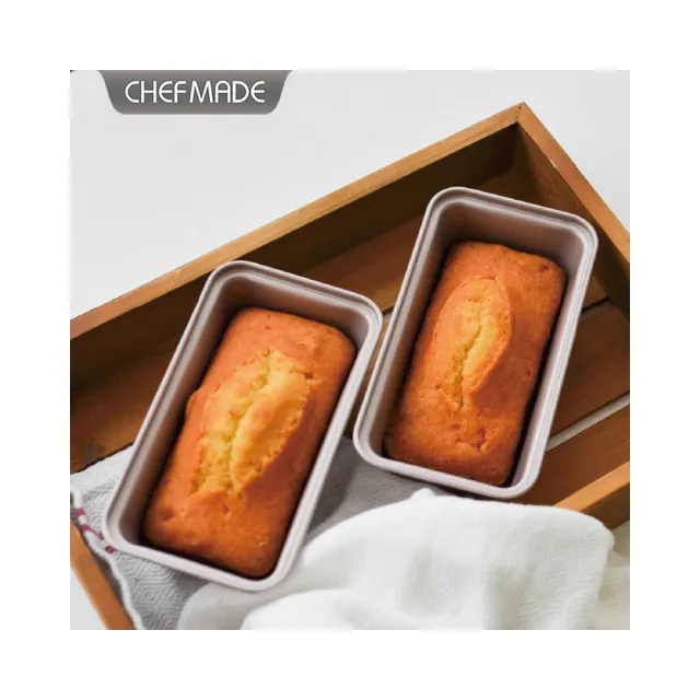 【Chefmade 學廚】原廠正品迷你吐司 小磅蛋糕 麵包蛋糕吐司模(WK9023迷你吐司盒小蛋糕模)