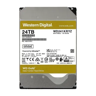 【WD 威騰】金標 24TB 3.5吋 企業級內接硬碟(WD241KRYZ)