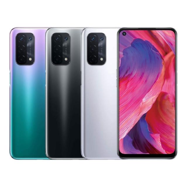 OPPO A74 5G 搭載 Snapdragon 480 八核心處理器，6GB RAM 搭配 128GB 儲存空間，提供流暢多工體驗。6.5 吋 2400x1080 解析度 90Hz IPS 螢幕，支援指紋辨識與臉部解鎖。後置 4800 萬畫素主鏡頭，前置 1600 萬畫素自拍鏡頭，5000mAh 大容量電池，支援 5G 雙卡雙待、WiFi 與 Bluetooth。機身輕薄 194g，適合日常使用與娛樂。Android 11 系統，NCC 認證，供應商 6 個月保固。