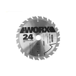 【WORX 威克士】165mm TCT 24T 木工圓鋸鋸片(WA5101)