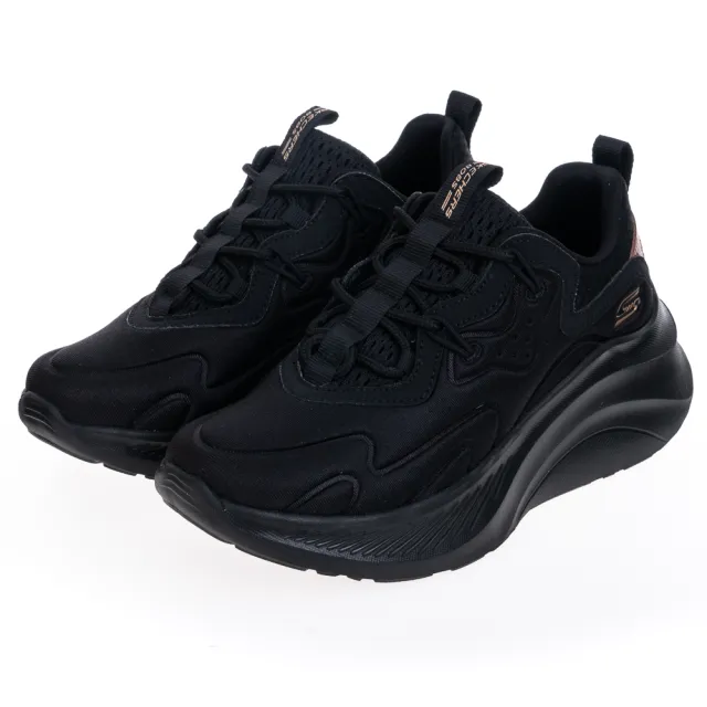 【SKECHERS】女鞋 運動系列 BOBS CHAOS HI(117513BBK)