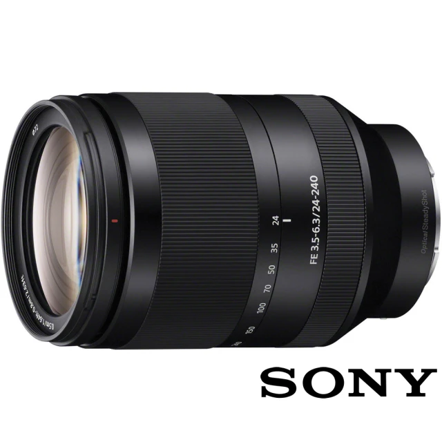 【SONY 索尼】FE 24-240mm F3.5-6.3 OSS SEL24240(公司貨 廣角變焦鏡頭 旅遊鏡  全片幅無反微單眼鏡頭)