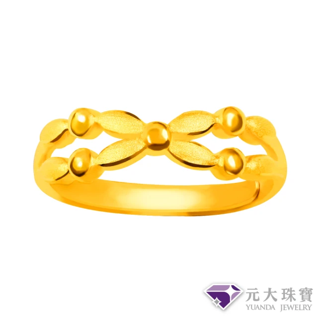 元大珠寶 黃金耳環純金9999紫色愛戀(0.43錢正負3厘)