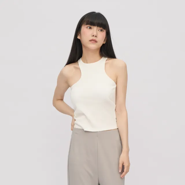 【plain-me】SAAKO 不對稱bra top背心 SAA0021-241(女款 共2色 背心 無袖上衣 小可愛)