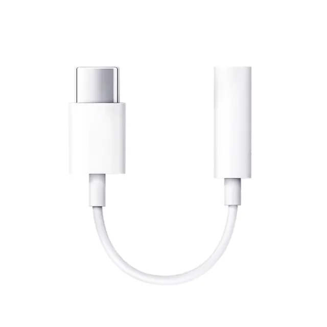 【vivo】原廠 Type C to 3.5mm 耳機轉接線 - 白(盒裝)