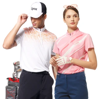 【Lynx Golf】獨家新品！網路訂製男女抗UV吸濕速乾高爾夫衫/短袖POLO衫(山貓多款任選)