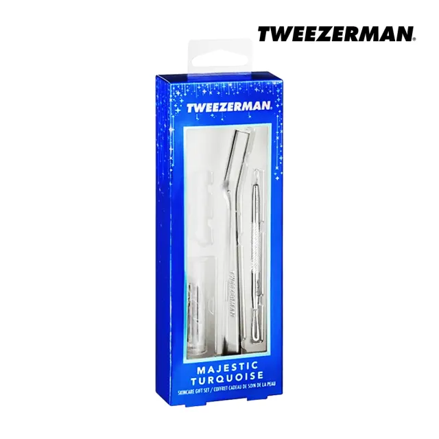 【Tweezerman】淨膚美容雙件組(專櫃公司貨)