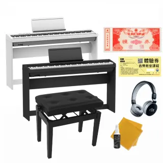 【ROLAND 樂蘭】FP-30X 88鍵 數位電鋼琴 白/黑(贈郵政禮券/升降琴椅/耳機/保養組/三踏板/琴架)