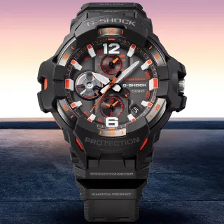 【CASIO 卡西歐】G-SHOCK 藍牙連線 碳核心防護 太陽能飛行腕錶 禮物推薦 送禮首選(GR-B300-1A4)