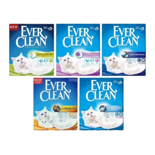 VIP限定【EverClean 藍鑽】強效凝結除臭貓砂10L-2入組(歐規)