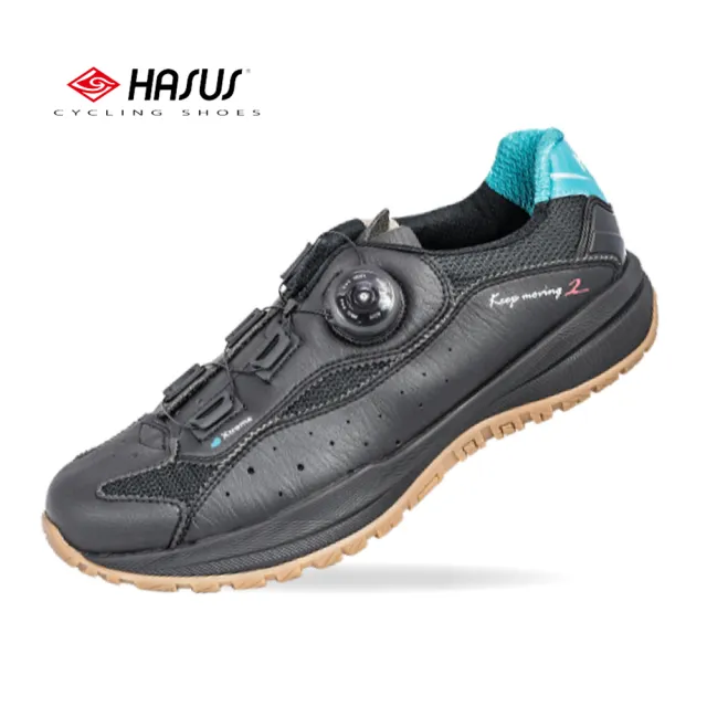 【HASUS】自行車接地氣硬底鞋HKM07(非卡式結構 輕鬆應付各種路況)