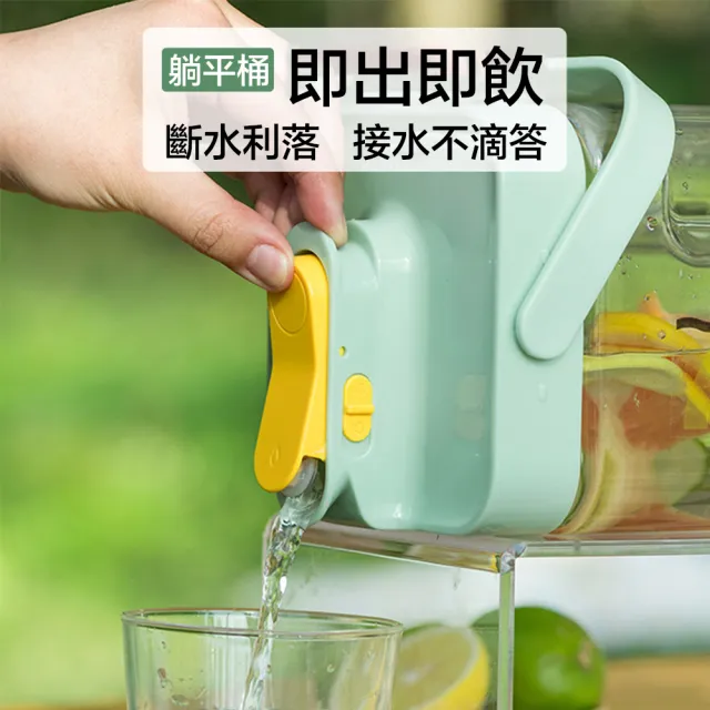 【ZTMALL】買一送一 3.5L大容量野餐戶外可拎冷水壺