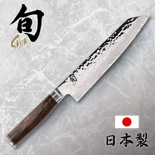 【KAI 貝印】旬 Shun 日本製大馬士革鋼高級劍型主廚刀 20cm TDM-0771(菜刀 高品質 切肉 切魚 料理刀)
