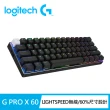 【Logitech G】PRO X 觸感軸職業機械式60%電競鍵盤