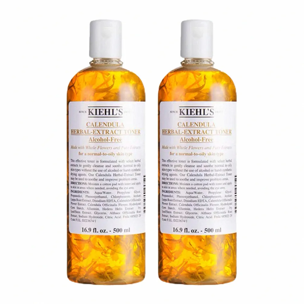 Kiehl’s 契爾氏 金盞花植物精華化妝水 1公升組(500mlx2)(國際航空版)