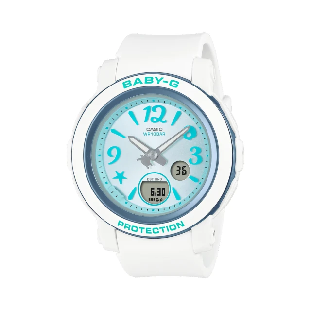 CASIO 卡西歐 學生錶 10年電力金屬風計時手錶(MWD